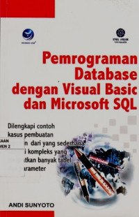 Pemrograman Database dengan Visual Basic dan Microsoft SQL