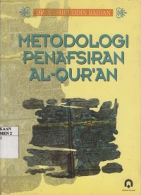 Metodologi Penafsiran AlQuran