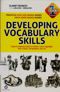 Developing Vocabulary Skills book 1