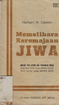 Memelihara Keremajaan Jiwa