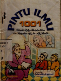 Pintu Ilmu 1001rnFilsafat Hidup Pecinta Ilmu dari Sayyidina Ali bin Abi Thalib