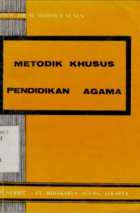 Metodik Khusus Pendidikan agama