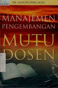 Manajemen Pengembangan Mutu Dosen