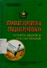 Standart Supervisi & Evaluasi Pendidikan rnSupervisi Akademi & Evaluasi Program