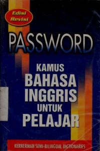 Password : Kamus Inggris Untuk Pelajar