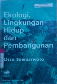Ekologi Lingkungan Hidup dan Pembangunan