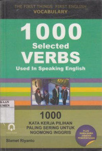 1000 Selected VERBS Used In Speaking English