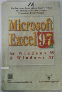 Microsoft Excel 97 for Windows 95 dan Windows NT