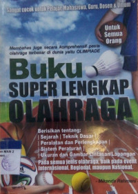 Buku Super Lengkap Olahraga