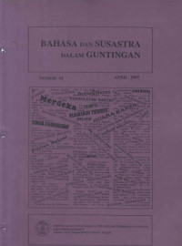 Bahasa Dan Susastra Dalam Guntingan: Nomor 04 April 2009
