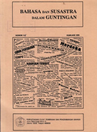 Bahasa Dan Susastra Dalam Guntingan: Nomor 115 Februari 1995