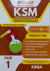EKLEKUSIF KSM TERINTEGRASI KIMIA FASE 1 TINGKAT MA
