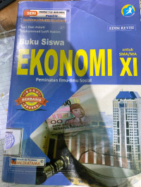 Image of EKONOMI UNTUK SMA/MA XI Peminatan ilmu-ilmu Sosial