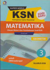 Super Modul KSN Matematika Geometri Jilid 3