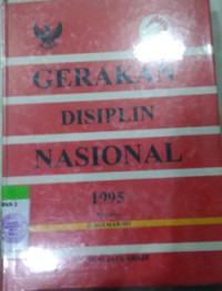 Gerakan Disiplin Nasional 1995