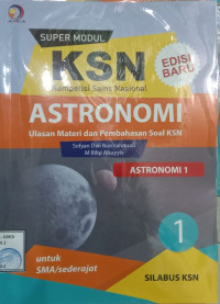 Super Modul KSN SMA Astronomi Jilid 1
