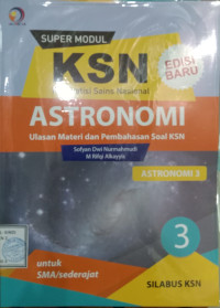 Super Modul KSN SMA Astronomi Jilid 3