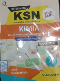 Super Modul KSN SMA Kimia Jilid 4 Bank Soal