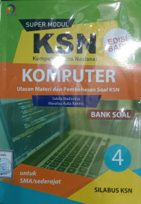 Super Modul KSN SMA Komputer Jilid 4 Bank Soal