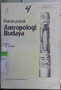 Pokok-Pokok Antropologi Budaya
