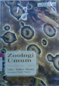 Zologi Umum Edisi keenam Jilid 1